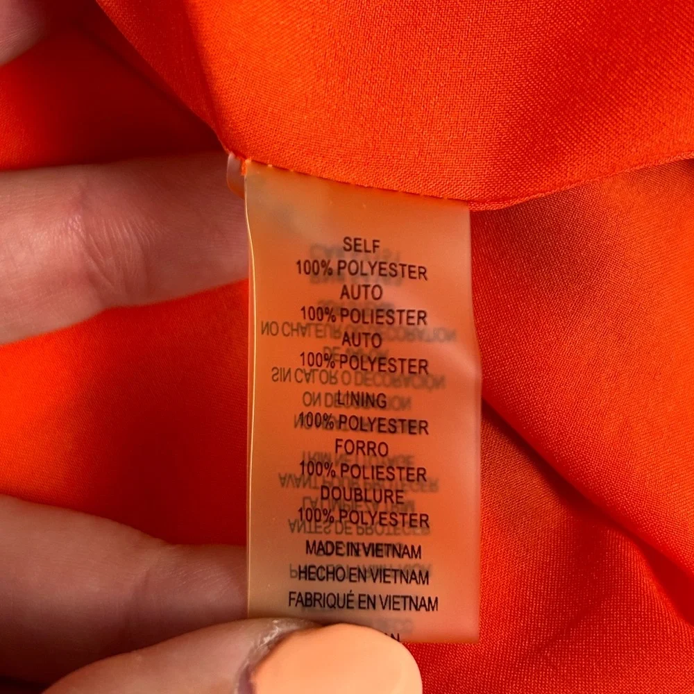 VINCE CAMUTO Sleeveless Shift Dress with Embellished Neckline Size 14 b16 - Picture 7 of 8